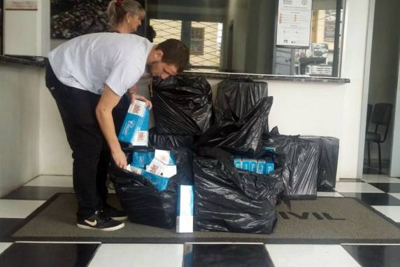 Produto estava armazenado em uma residência, em 

Soledade