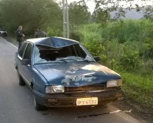 Condutora ficou em 

estado de choque ao perceber que atropelou colega
