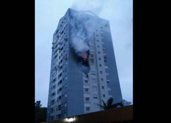 Alexandre Viana de Souza, de 31 anos, esfaqueou a namorada e incendiou apartamentos em janeiro deste ano