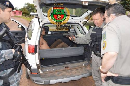 Segundo suspeito foi preso pela polícia
