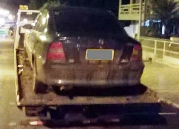 Droga estava no bolso da calça do motorista infrator