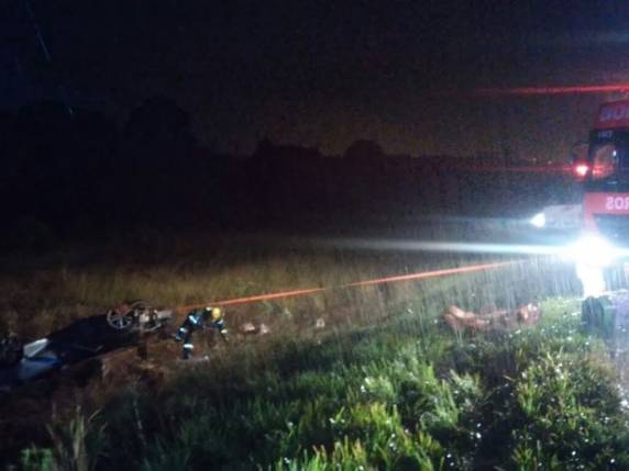 Rapaz de 24 anos ficou preso às ferragens e morreu em Campos Novos