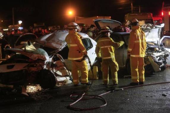 Acidente ocorreu por volta das 19h