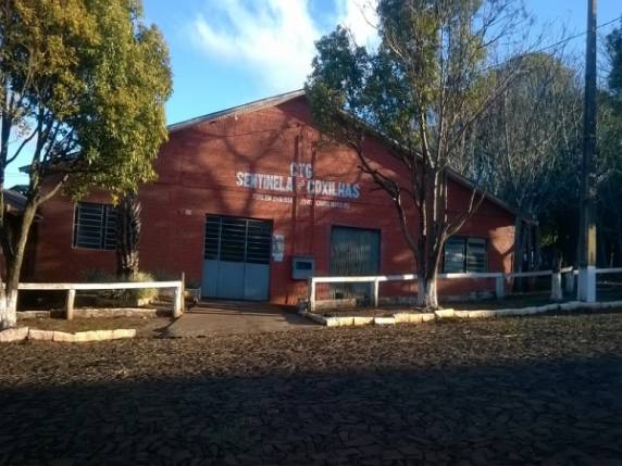 Local onde Leandro esteve no velório de seu pai