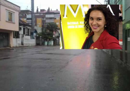 Vítima foi identificada como Shelli Uilla da Rosa Vidoto, 27 anos