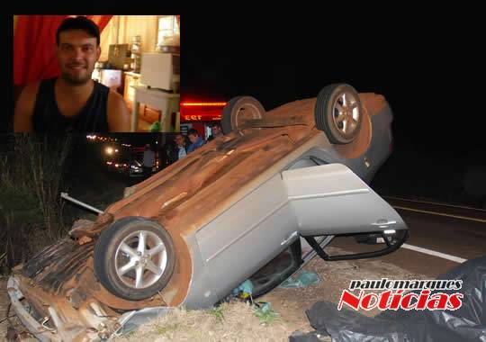 Homem de 33 anos viajava sozinho em um veículo Corolla 