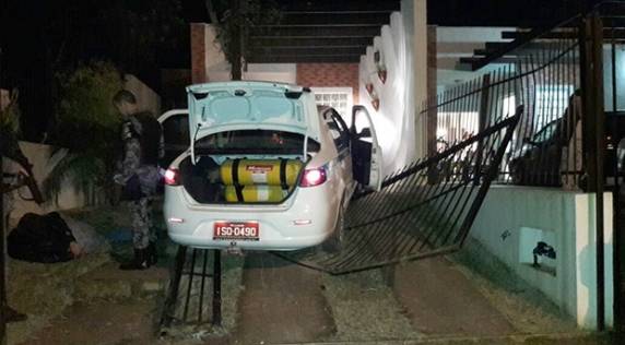 Perseguição ao criminoso passou por diversos bairros da cidade