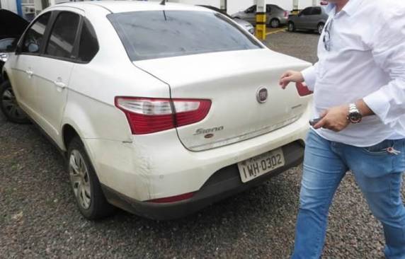 Elementos aplicaram um golpe em Ijuí
