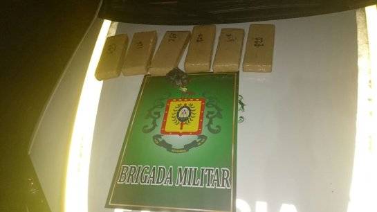 Droga teria partido de Santa Maria