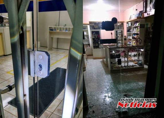 A ação criminosa ocorreu durante a madrugada