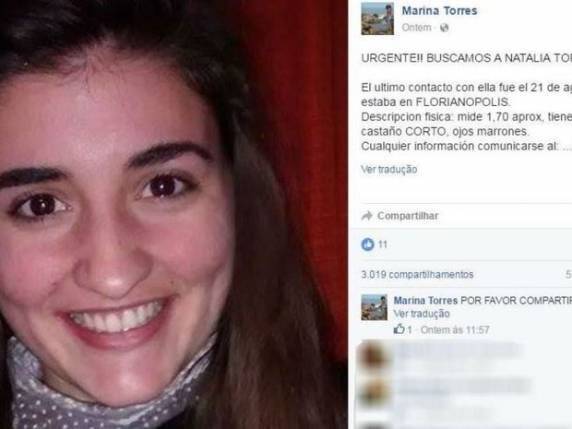 Cônsul-adjunto afirmou que ela viajava 

de férias e havia feito amizades