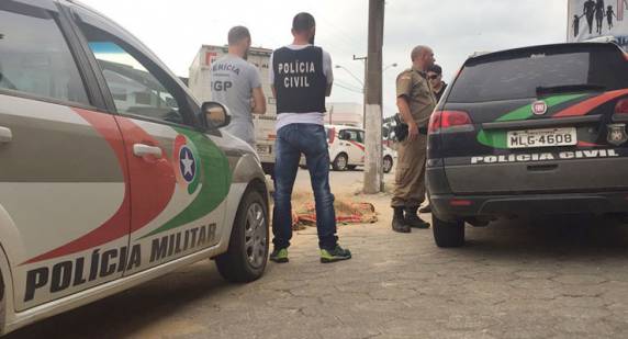 Homicídio foi registrado próximo 

ao batalhão da Polícia Militar