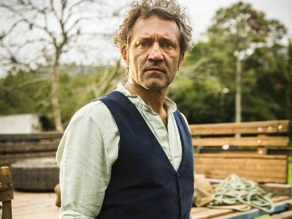 Ator paulistano gravou cenas da novela nesta quinta-feira (15)