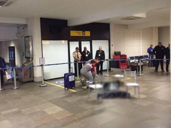 Crime 

ocorreu na manhã desta segunda (19) no terminal 2 do aeroporto