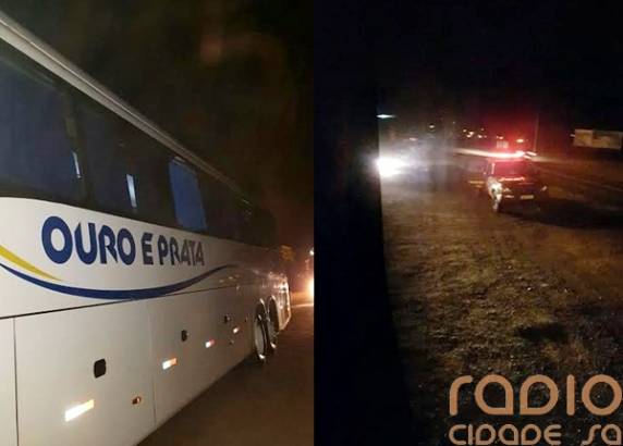 Ocorrência foi registrada na noite deste 

domingo