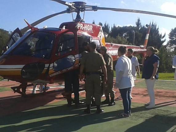 Policiais teriam tentado conter paciente em surto, 

diz PM