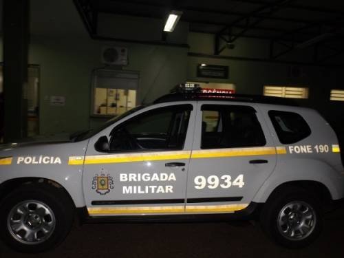 Vítima foi encaminhada ao 

Hospital de Caridade de Três Passos