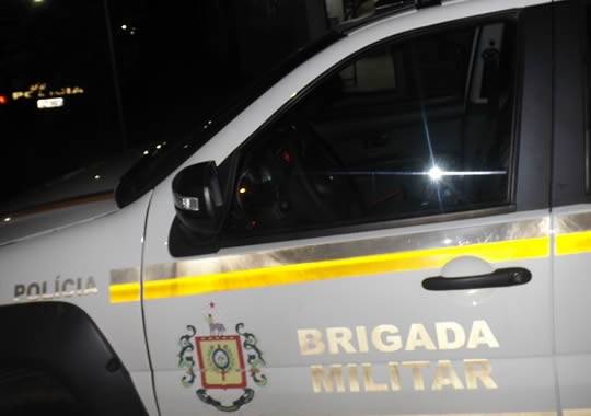 Tiros foram disparados no bairro Weber