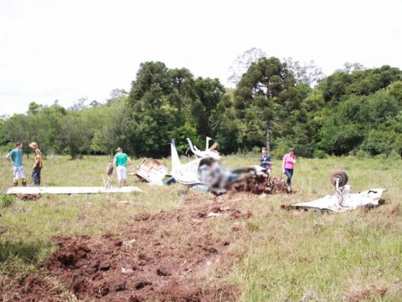 Queda ocorreu perto do aeroclube do município de Espumoso