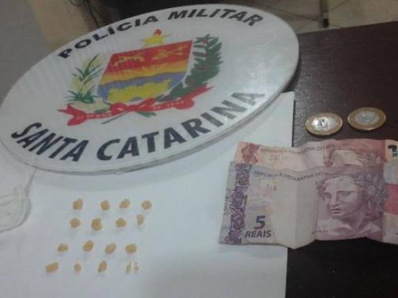 Conforme a PM, ele foi conduzido à delegacia de Camboriú, cidade vizinha