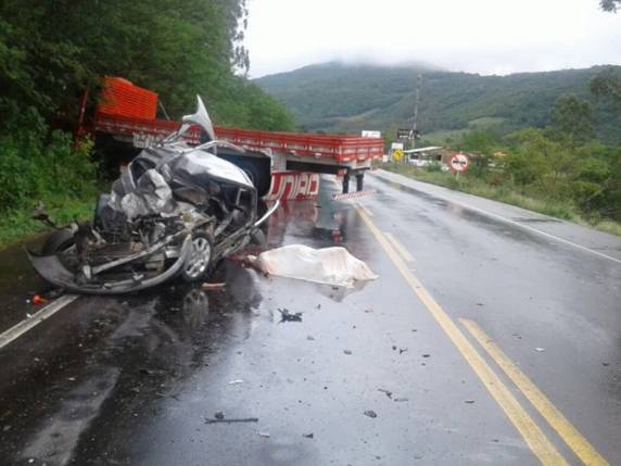 Acidente ocorreu na altura do km 22 da ERS-486 em Itati, 

no Litoral Norte