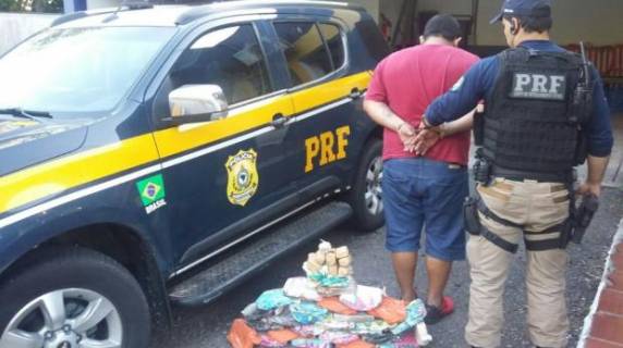 Argentino foi preso durante fiscalização de rotina