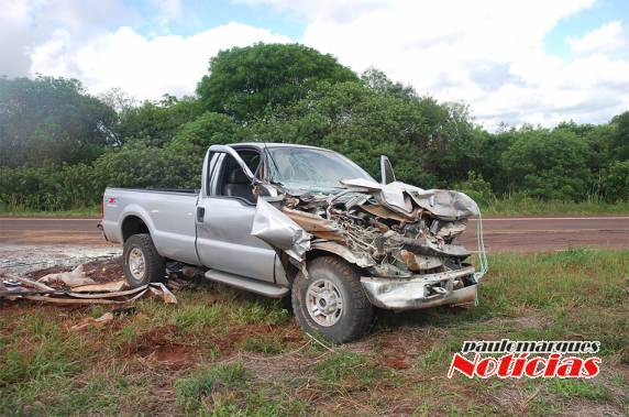 O acidente aconteceu na localidade de 

Esquina Araújo, próximo à divisa com Esquina Neves-Catuípe