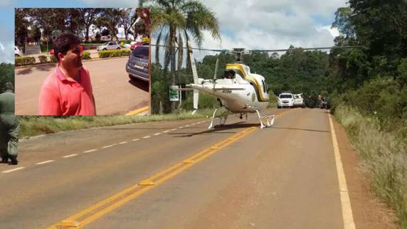 Prefeito de Ibirapuitã, Rosemar Hentges, foi refém após criminosos assaltarem agência bancária na cidade