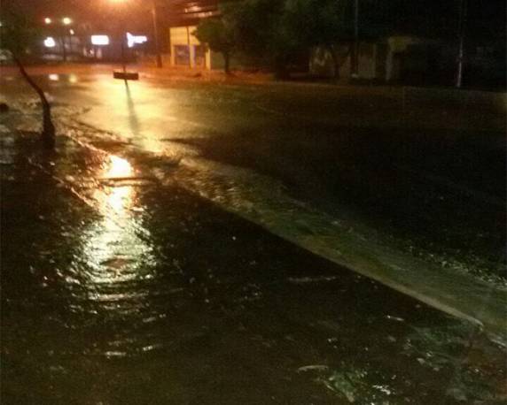 Nível dos rios Pessegueiro e Pessegueirinho subiu e causou alagamentos em oito vilas