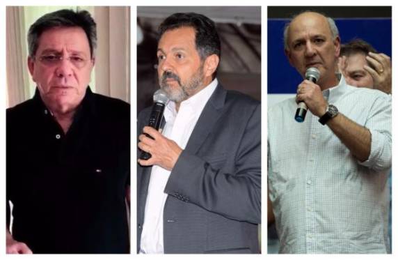 Tadeu Filipelli, José Roberto Arruda e Agnelo Queiroz são suspeitos de desvio de recursos na reforma do Estádio Nacional Mané Garrincha