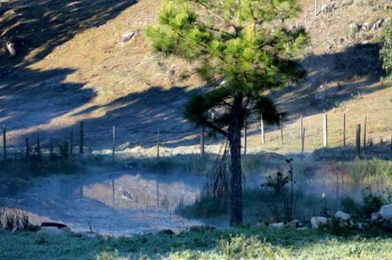 Em Vacaria, na serra gaúcha, os termômetros marcaram -0,3ºC