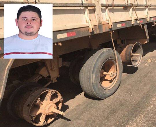 O caminhão foi localizado, mas 14 pneus novos foram furtados