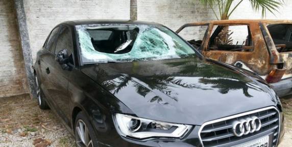 Delegado disse que suspeito admitiu que dirigia o carro que atingiu três homens no domingo (6)