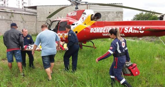 Conforme Arcanjo, ela teve traumatismo craniano e passava por uma cirurgia no hospital infantil de Florianópolis