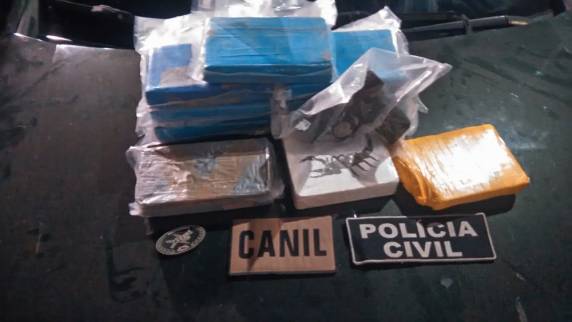 Suspeita é que material seria comercializado na região pelo crime organizado, segundo Polícia Civil