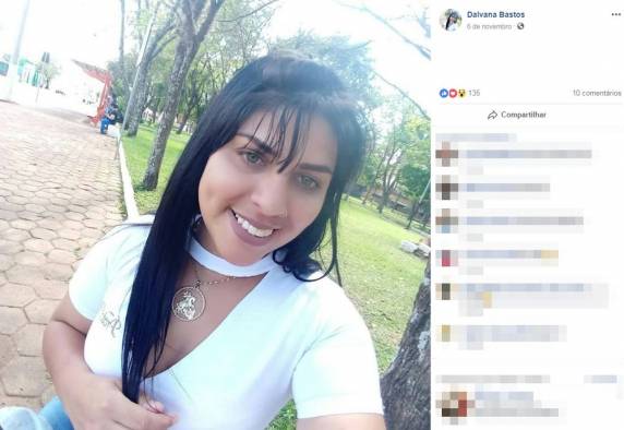 Dalvana Rodrigues Galvão, de 26 anos, foi alvo de disparos na noite de sábado (24)
