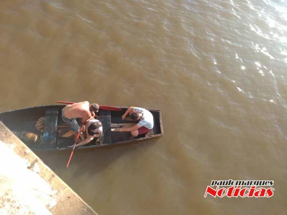 Ela foi salva por pescadores
