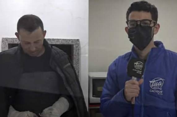 Segundo ele, a lareira não explodiu, e sim o tarro de álcool