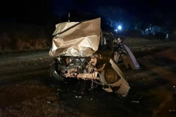 Vítimas são da Belina. Ambulância pegou fogo, mas passageiros foram encaminhados com vida ao hospital