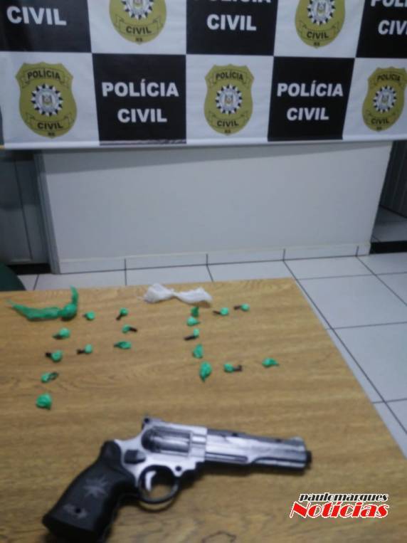 O criminoso estava escondido em Três de Maio