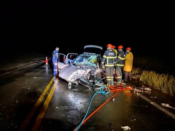 Ao total foram oito vítimas atendidas pelo Corpo de Bombeiros, Samu e EGR Transul