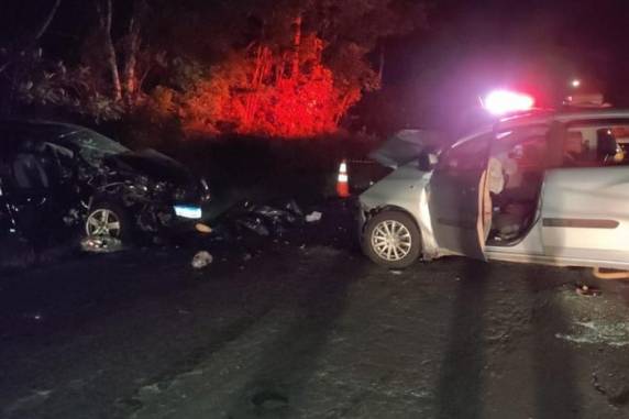 Motorista de um dos dois veículos envolvidos foi preso em flagrante por embriaguez ao volante