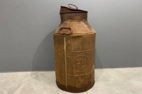Objeto pertence ao Museu Alcir Philippsen, de Santo Cristo, e pode ter participado de batalha naval