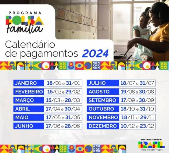 Benefício é depositado nos 10 últimos dias de cada mês