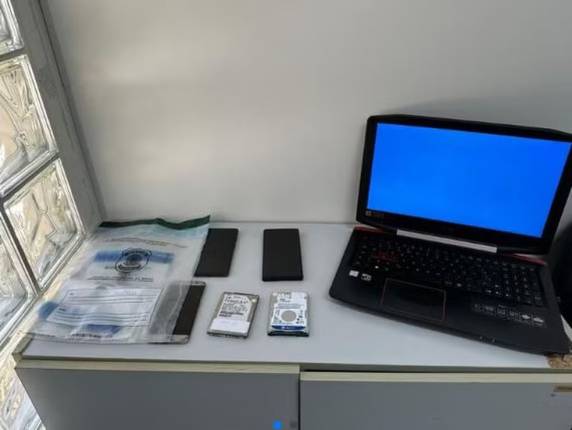Corporação acredita que detido em flagrante 