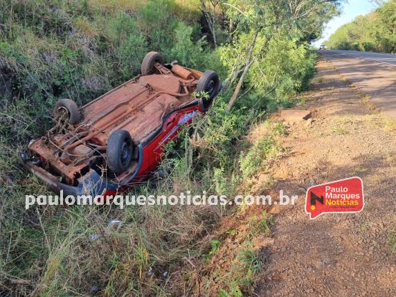 O acidente aconteceu no trajeto da rodovia entre Três de Maio e Boa Vista do Buricá