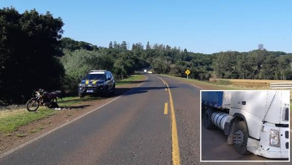 Ele fugiu do local sem prestar socorro à vítima, que se lesionou gravemente