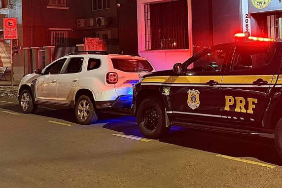 Suspeito foi localizado em São Borja com veículo furtado da prefeitura do município